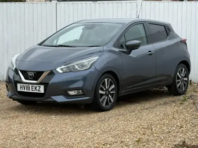 Used Nissan Micra N-Connecta 90 HP (66 kW) 2018 Grey Hatchback