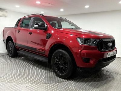 Red Used 2022 Ford Ranger Wildtrack Pickup | £17,995 (Expensive)