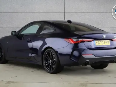 Used BMW 420 Coupé M Sport 2020 Blue Coupe