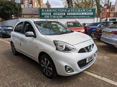 used Nissan Micra 1.2 n-tec Hatchback 5dr Petrol Manual Euro 6 (80 ps)