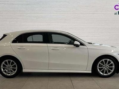 Used Mercedes A180 AMG line 136 HP (100 kW) 2021 White Hatchback