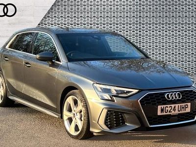 Used Audi A3 S-Line 110 HP (80 kW) 2024 Grey Hatchback