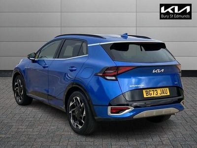Begagnad Kia Sportage GT-Line 2023 Blå SUV