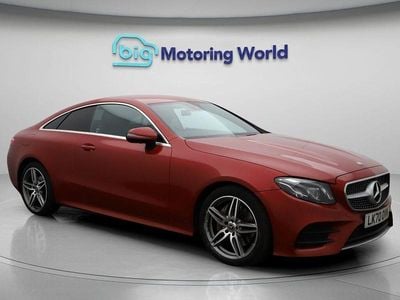 Red Used 2020 Mercedes E220 AMG line Coupe | £23,500 (Good price)