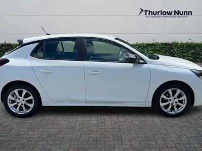Used Vauxhall Corsa Design Edition 75 HP (55 kW) 2022 Jade white Hatchback