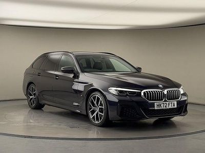 Carbon black Used 2022 BMW 520 M Sport Estate | £28,000 (Fair price)