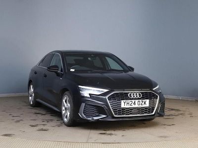 Used Audi A3 S-Line 150 HP (110 kW) 2024 Black Sedan