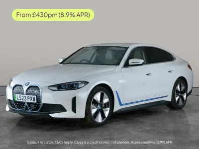 Begagnad BMW i4 Sport Line 250 kW (340 HK) 2023 Vit Sedan