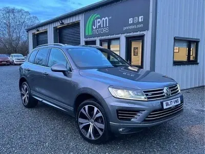 Used VW Touareg R-line 262 HP (192 kW) 2017 Grey SUV