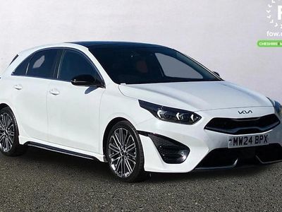 Used Kia Ceed GT-Line S 160 HP (117 kW) 2023 White Hatchback