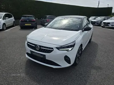 Used Vauxhall Corsa Edition 75 HP (55 kW) 2022 White Hatchback