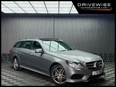 Używany Mercedes E350 AMG Line Premium Plus 258 KM (189 kW) 2015 Srebrny Kombi