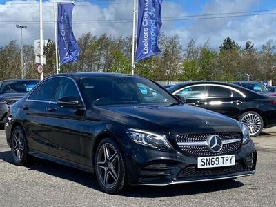 used Mercedes 300 C-Class Saloon (2019/69)Cd AMG Line 9G-Tronic Plus auto (06/2018 on) 4d