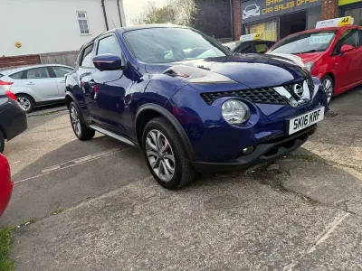 Used Nissan Juke Tekna 115 HP (84 kW) 2016 Blue SUV