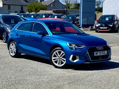 Used Audi A3 Sport 150 HP (110 kW) 2020 Blue Sedan