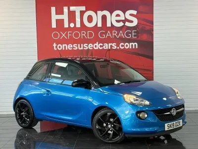Used Vauxhall Adam 70 HP (51 kW) 2019 Blue Hatchback