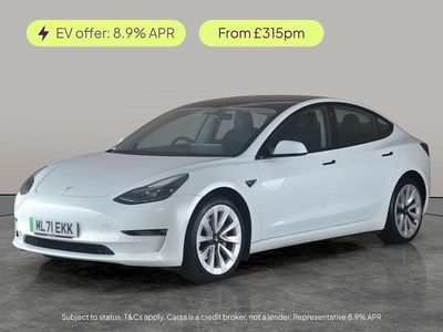 White Used 2021 Tesla Model 3 Long Range AWD Sedan | £18,408 (Fair price)