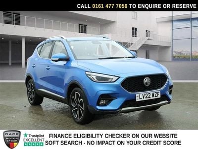 Used MG ZS Exclusive 111 HP (81 kW) 2022 Blue SUV