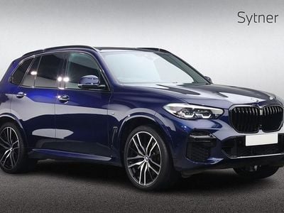 Used BMW X5 M Sport 282 HP (207 kW) 2022 Blue SUV