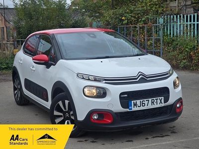 White Used 2017 Citroën C3 Flair Hatchback | £6,150 (Fair price)