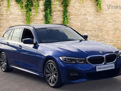 Used BMW 318 M Sport 154 HP (113 kW) 2022 Blue Estate