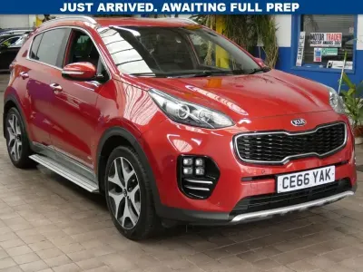 Usado Kia Sportage GT-Line 134 HP (98 kW) 2016 Vermelho SUV