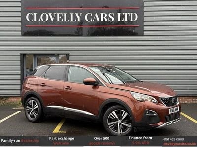 Bronze Used 2018 Peugeot 3008 Allure Hatchback | £7,699 (Good price)