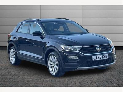 Used VW T-Roc SE 150 HP (110 kW) 2020 Black SUV