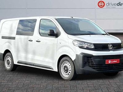 New Vauxhall Vivaro 145 HP (106 kW) 2025 Solid  kaolin white MPV