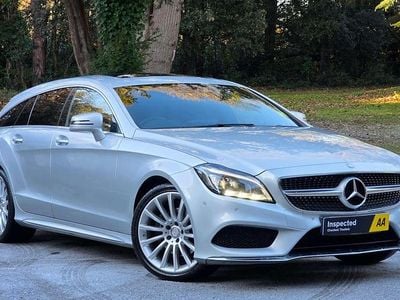 Silver Used 2017 Mercedes CLS220 AMG Line Premium Estate | £14,500 (Fair price)