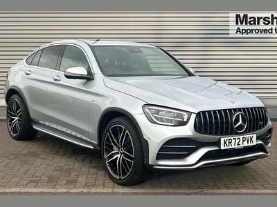 Silver Used 2022 Mercedes GLC43 AMG Premium Plus Coupe | £45,350 (Good price)