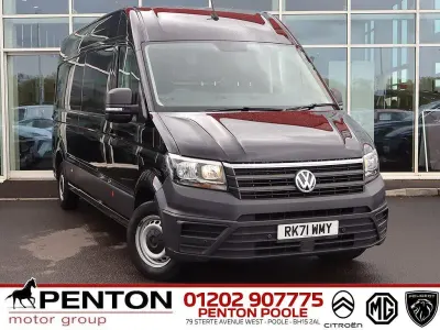 Used VW Crafter Trendline 140 HP (102 kW) 2021 Black Van