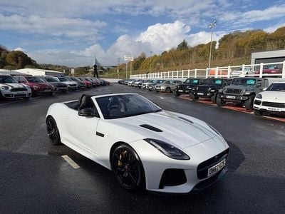 White Used 2017 Jaguar F-Type SVR Cabriolet | £57,500 (Expensive)