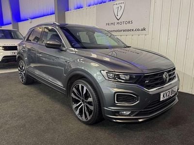 Used VW T-Roc R-line 150 HP (110 kW) 2021 Grey SUV