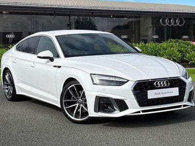 Used Audi A5 S-Line 163 HP (119 kW) 2023 White Coupe