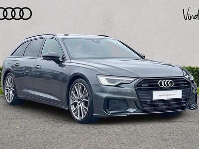 Used Audi A6 Black Edition 261 HP (191 kW) 2022 Grey Estate