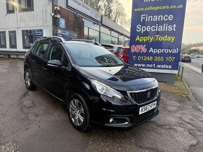 Used Peugeot 2008 Active 100 HP (73 kW) 2017 Black SUV