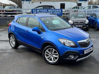 Used Vauxhall Mokka Edition 115 HP (84 kW) 2016 Blue SUV