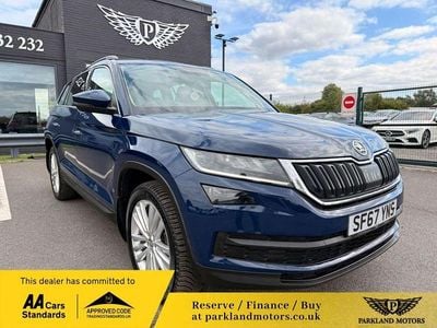 Used Skoda Kodiaq SE L 150 HP (110 kW) 2017 Blue SUV