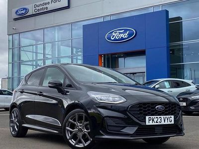Usado Ford Fiesta ST-Line 100 CV (73 kW) 2023 Negro Utilitario