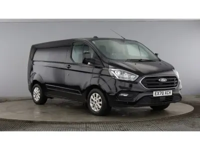 Used Ford Transit Custom Limited 130 HP (95 kW) 2020 Black Van