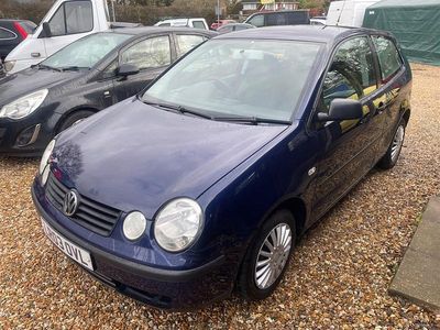 Used VW Polo 55 HP (40 kW) 2003 Blue Hatchback