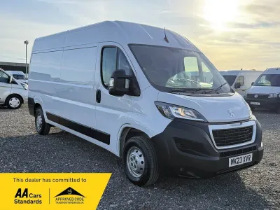 Used Peugeot Boxer Premium 140 HP (102 kW) 2023 White Van