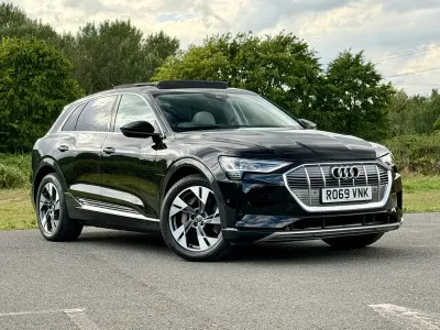 Used Audi e-tron 300 kW (408 HP) 2019 Black SUV