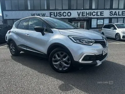 Used Renault Captur GT-Line 88 HP (64 kW) 2019 Silver/black SUV