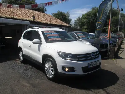 Used VW Tiguan Edition 150 HP (110 kW) 2016 White SUV