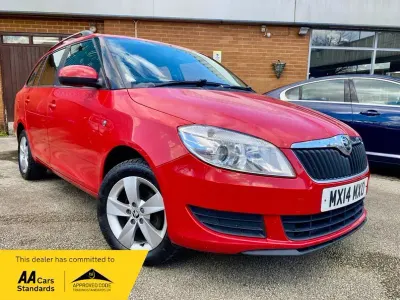 Used Skoda Fabia SE 2014 Red Hatchback