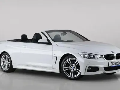 Used BMW 430 Cabriolet M Sport 252 HP (185 kW) 2016 White Cabriolet