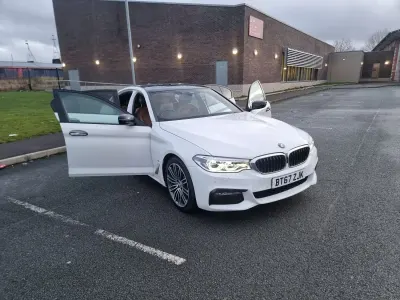 Used BMW 530e M Sport 252 HP (185 kW) 2017 White Sedan