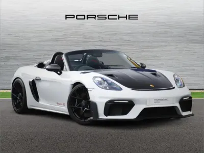 Used Porsche 718 493 HP (362 kW) 2024 White Cabriolet